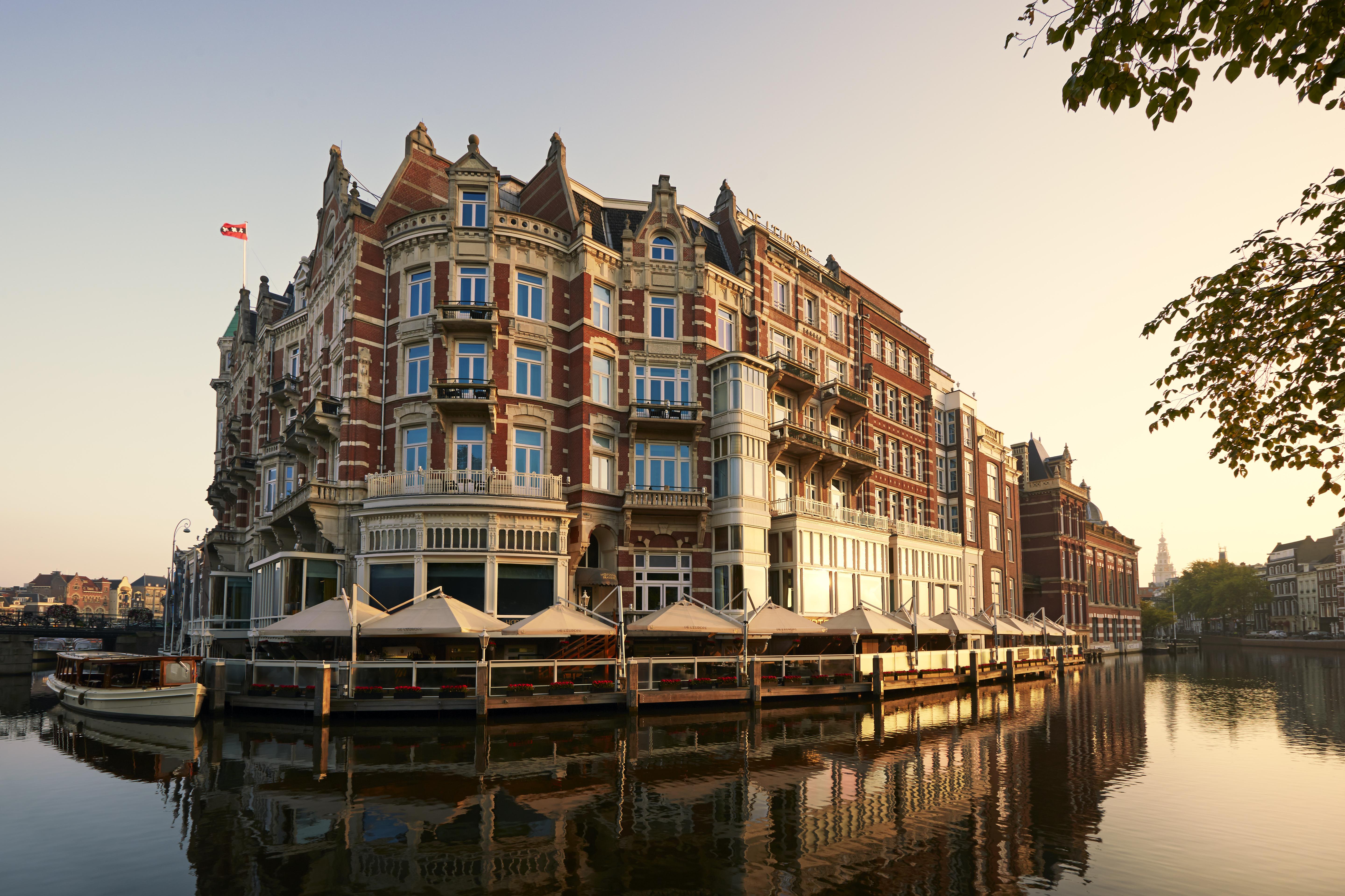 Amsterdam. Амстердам. Hotel de l’Europe. Отель Европа Амстердам. Гостиница Amsterdam Амстердам. Ганзейский стиль Амстердам.